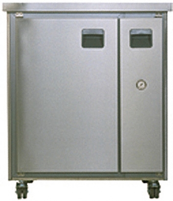 Mobile Theke, Schanktheke auf Rollen MT1 mit Kühlung 1-leitig-MT1-Holland Mobile Theke, Schanktheke auf Rollen MT1 mit Kühlung 1-leitig-MT1--Holland