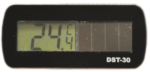 ELIWELL DST-30 Cyfrowy termometr z ogniwami słonecznymi przeznaczony specjalnie do lad chłodniczych i witryn chłodniczych