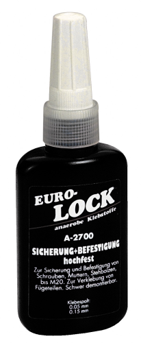 EURO LOCK Zamek śrubowy z klejem do metalu